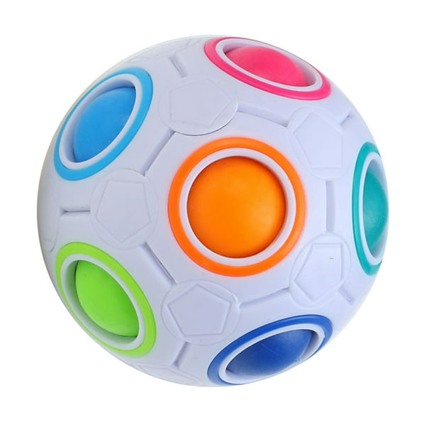 Antistress Cube Rainbow Ball Puzzles Football Educational Speed Intelligence Toy